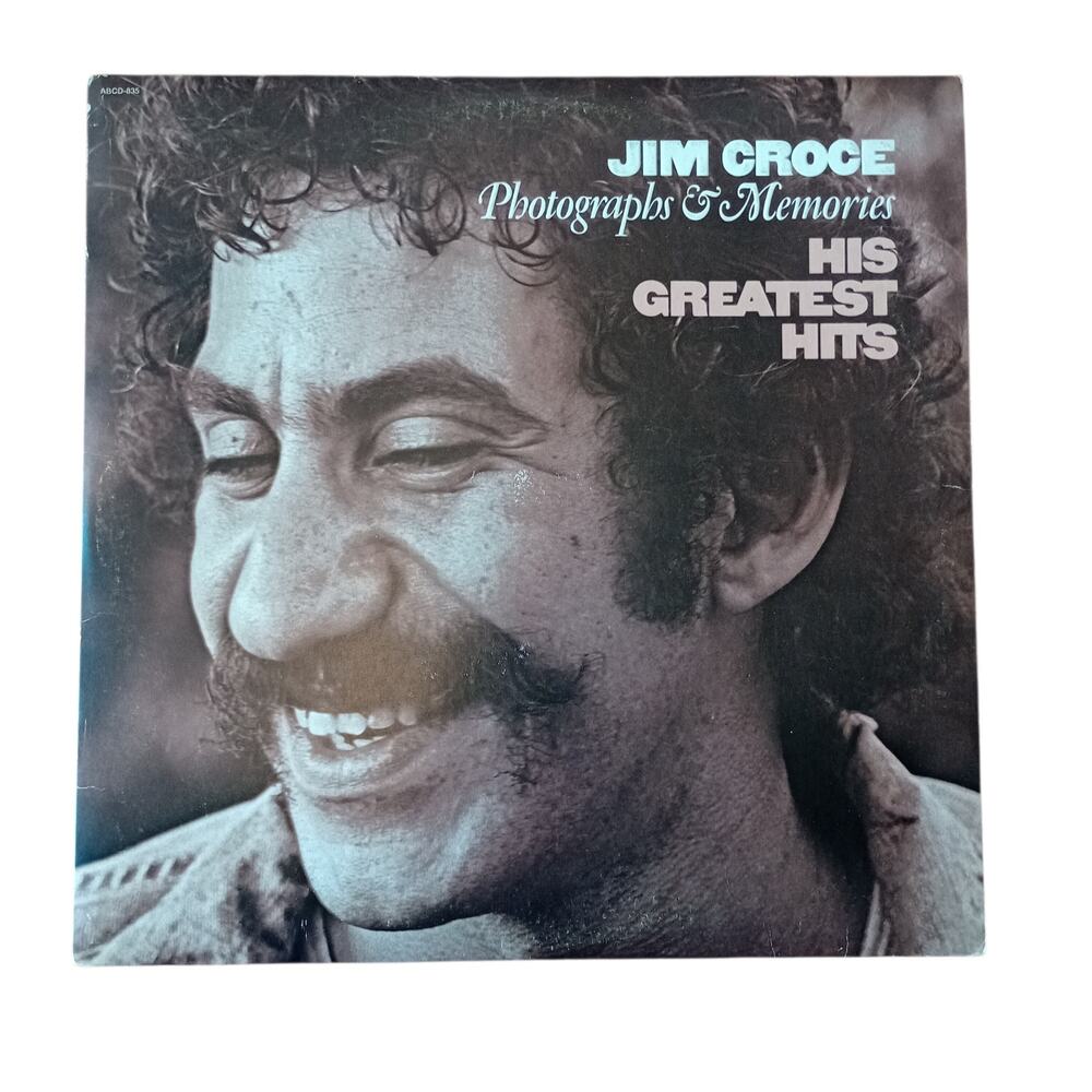 Jim Croce Photographs & Memories: His Greatest Hits 1974 12" Vinyl LP ABCD-835